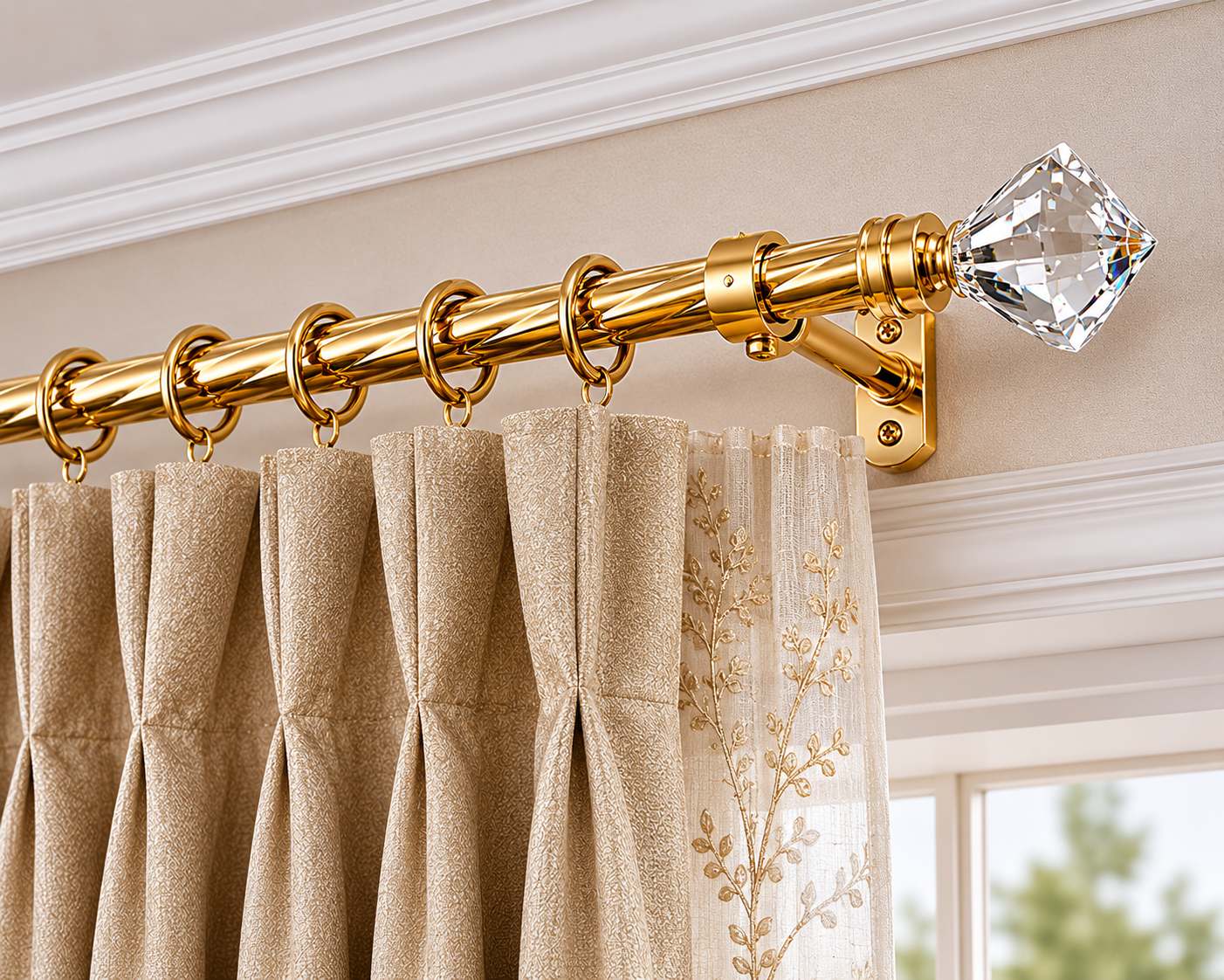 Adjustable Curtain Bars