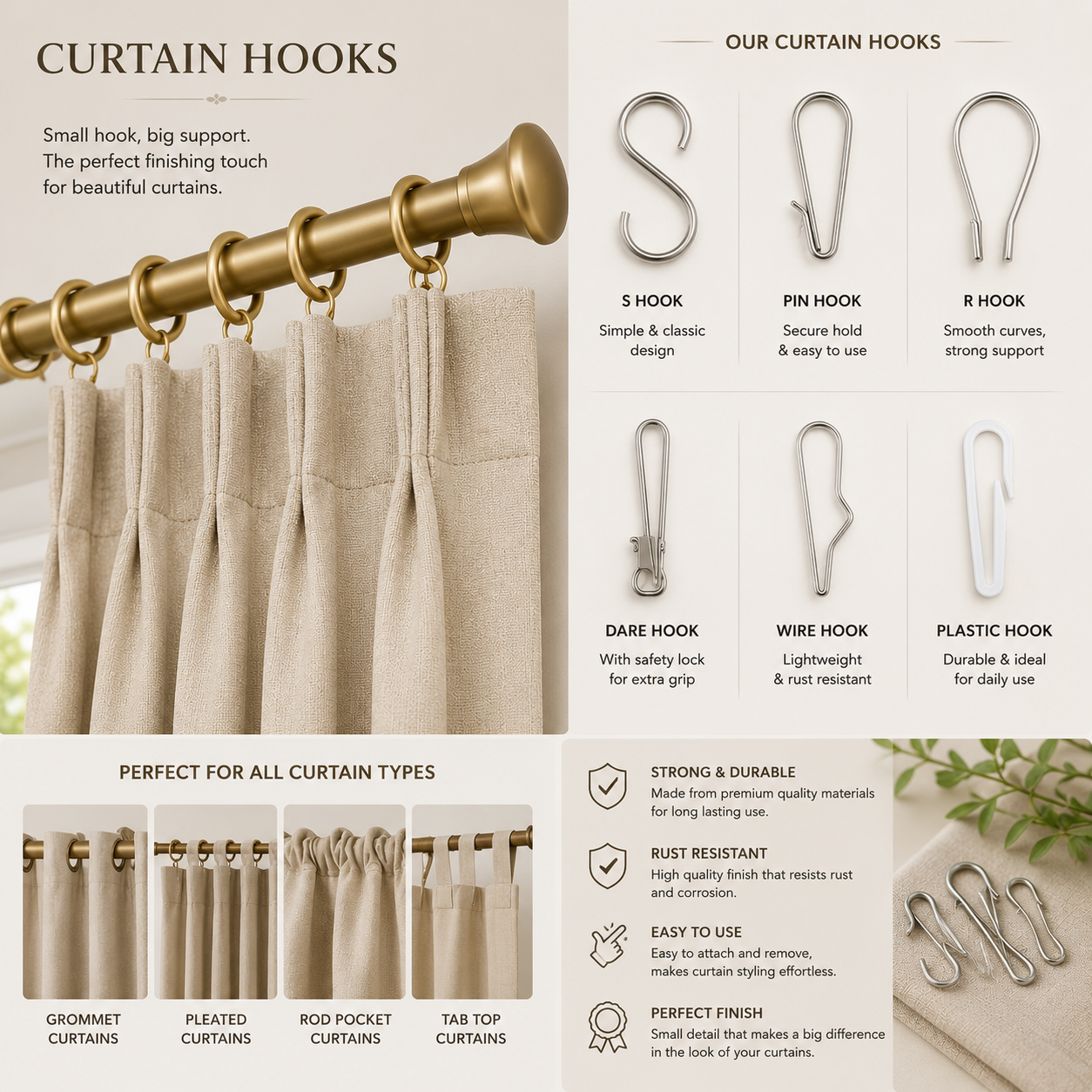 Curtain Hooks
