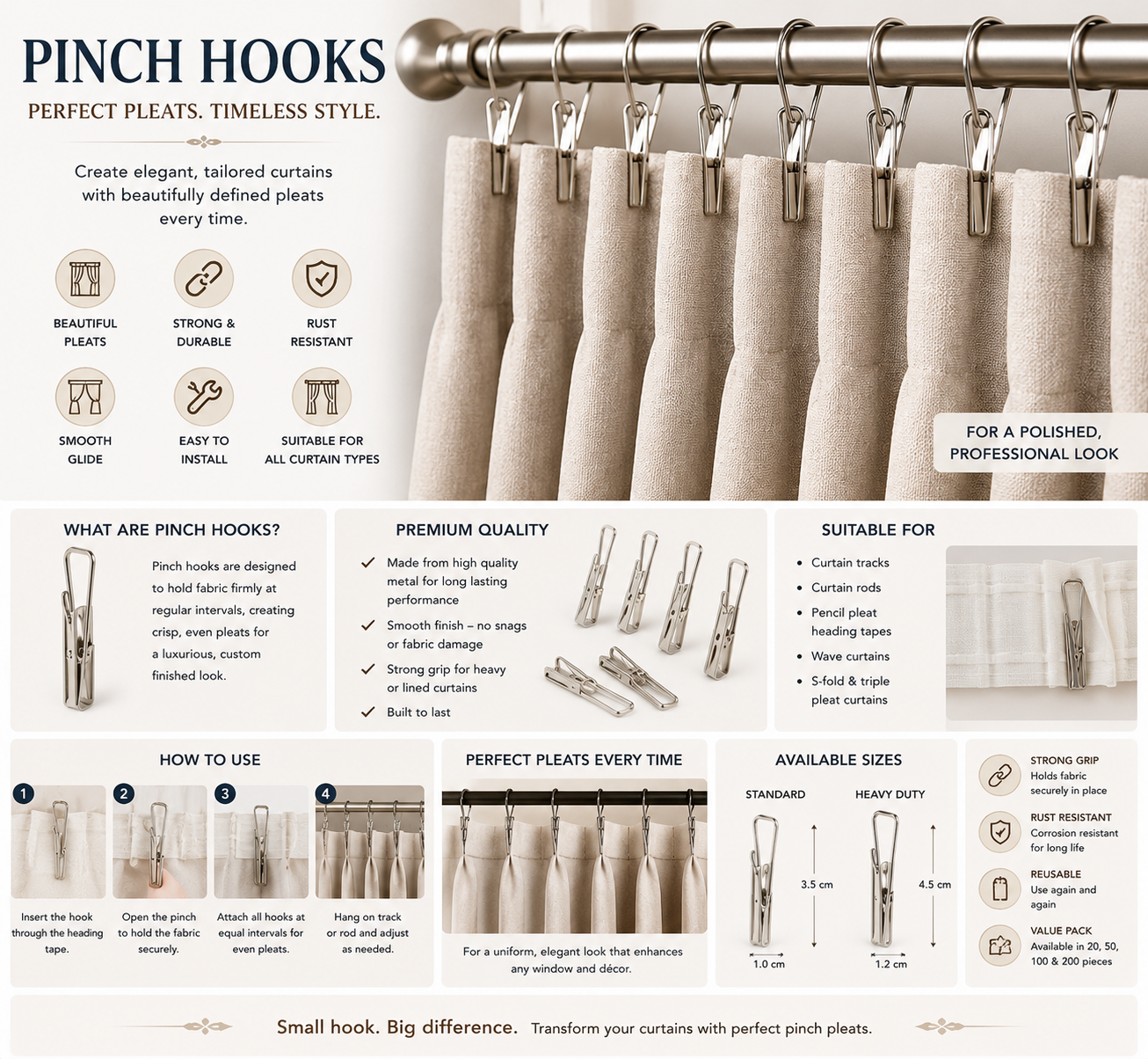 Pinch Hooks